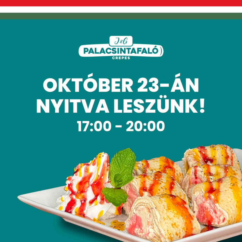 Ünnepi nyitvatartás 1 Október 23.