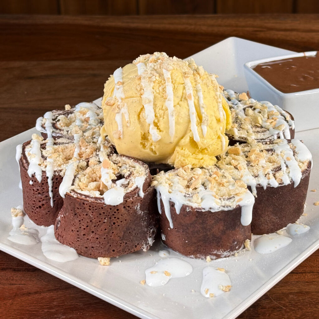 kakaós keksztekercs