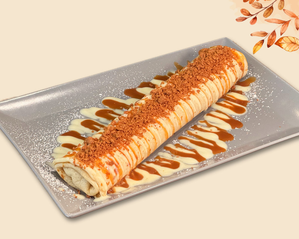 J&G Palacsintafaló | 40 cm-es óriás palacsinták 49 Karamellás almás pite